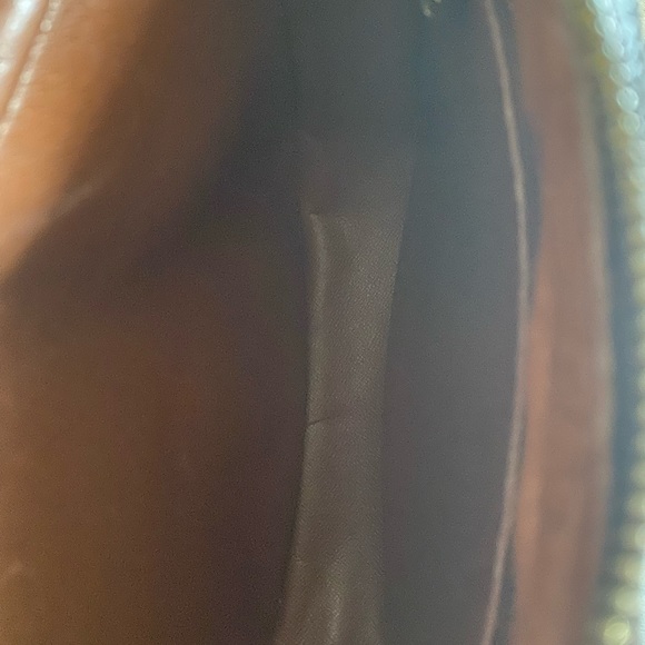 AUTHENTIC LOUIS VUITTON MONOGRAM GENEFEUILLE POCHETTE SHOULDER BAG - Picture 6 of 11